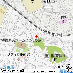 埼玉県所沢市久米773-1周辺の地図