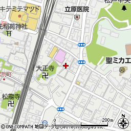 千葉県松戸市松戸1350周辺の地図