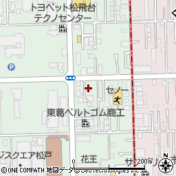 千葉県松戸市松飛台402-14周辺の地図