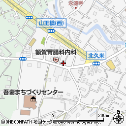 埼玉県所沢市久米2192-12周辺の地図