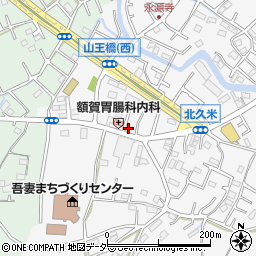 埼玉県所沢市久米2194-6周辺の地図