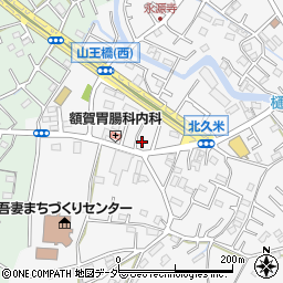 埼玉県所沢市久米2192-4周辺の地図