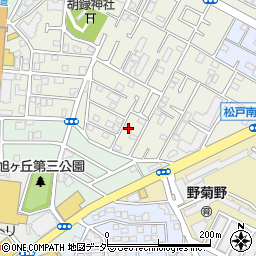 千葉県松戸市胡録台314周辺の地図