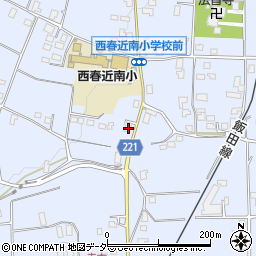 長野県伊那市西春近7410周辺の地図