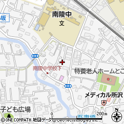 埼玉県所沢市久米1450-9周辺の地図