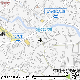 埼玉県所沢市久米2094-2周辺の地図