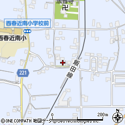 長野県伊那市西春近8688周辺の地図