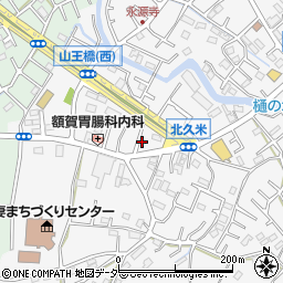 埼玉県所沢市久米2170-9周辺の地図