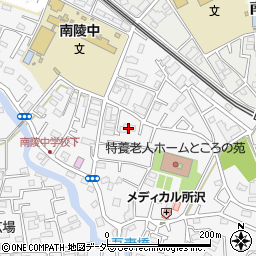 埼玉県所沢市久米1509-12周辺の地図