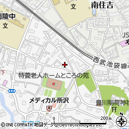 埼玉県所沢市久米774-23周辺の地図