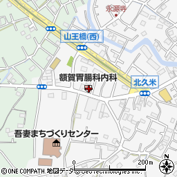 埼玉県所沢市久米2196周辺の地図