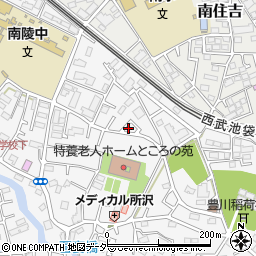 埼玉県所沢市久米774-14周辺の地図
