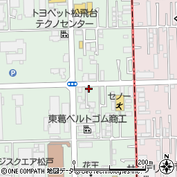 千葉県松戸市松飛台402-12周辺の地図