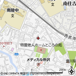 埼玉県所沢市久米787周辺の地図