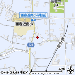 長野県伊那市西春近8699周辺の地図