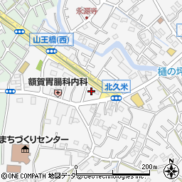 埼玉県所沢市久米2171-10周辺の地図