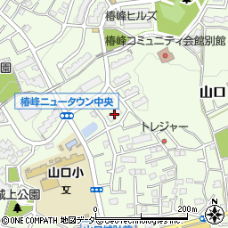 西所沢椿峰ニュータウン６３街区１号棟周辺の地図