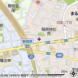 ＪＡ東京あおば赤塚周辺の地図