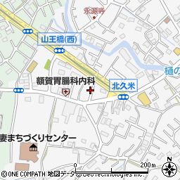 埼玉県所沢市久米2171-3周辺の地図