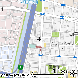 銀のさら　綾瀬店周辺の地図