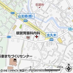 埼玉県所沢市久米2192-5周辺の地図