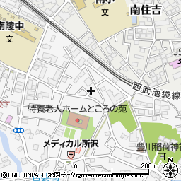 埼玉県所沢市久米774-7周辺の地図