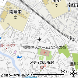 埼玉県所沢市久米785-2周辺の地図