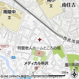埼玉県所沢市久米774-12周辺の地図