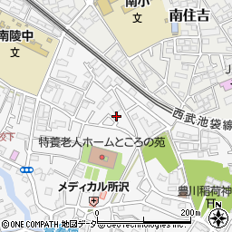 埼玉県所沢市久米774-8周辺の地図