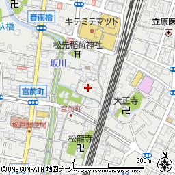 千葉県松戸市松戸1432周辺の地図