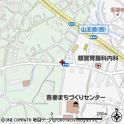 埼玉県所沢市久米2222-18周辺の地図