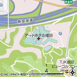 アートホテル成田周辺の地図