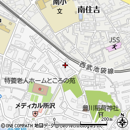 埼玉県所沢市久米773-17周辺の地図