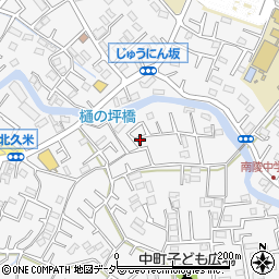 埼玉県所沢市久米2060-7周辺の地図
