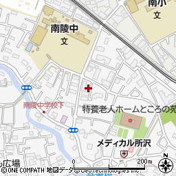 埼玉県所沢市久米1509-5周辺の地図