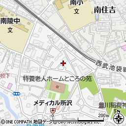 埼玉県所沢市久米774-9周辺の地図