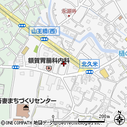 埼玉県所沢市久米2192-22周辺の地図