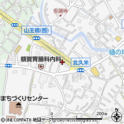 埼玉県所沢市久米2171-8周辺の地図