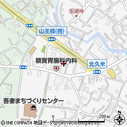 埼玉県所沢市久米2194周辺の地図