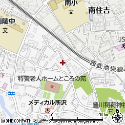 埼玉県所沢市久米774-6周辺の地図