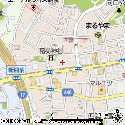 東京都板橋区四葉2丁目9周辺の地図