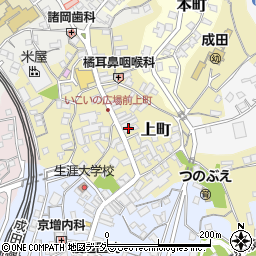 東京墨成書道会周辺の地図