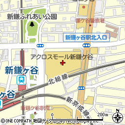ドコモショップ　アクロスモール新鎌ヶ谷店周辺の地図