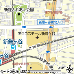 くまざわ書店新鎌ヶ谷店周辺の地図