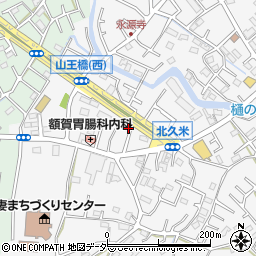 埼玉県所沢市久米2171-5周辺の地図