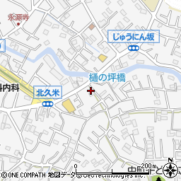 埼玉県所沢市久米2089周辺の地図