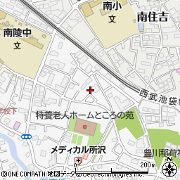 埼玉県所沢市久米774-10周辺の地図