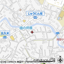 埼玉県所沢市久米2080-21周辺の地図