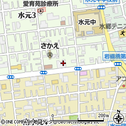 ネッツトヨタ東都水元店周辺の地図
