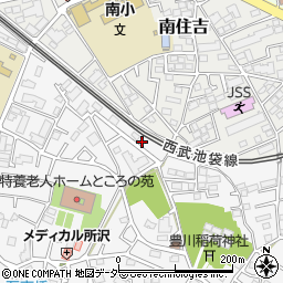 埼玉県所沢市久米759-14周辺の地図